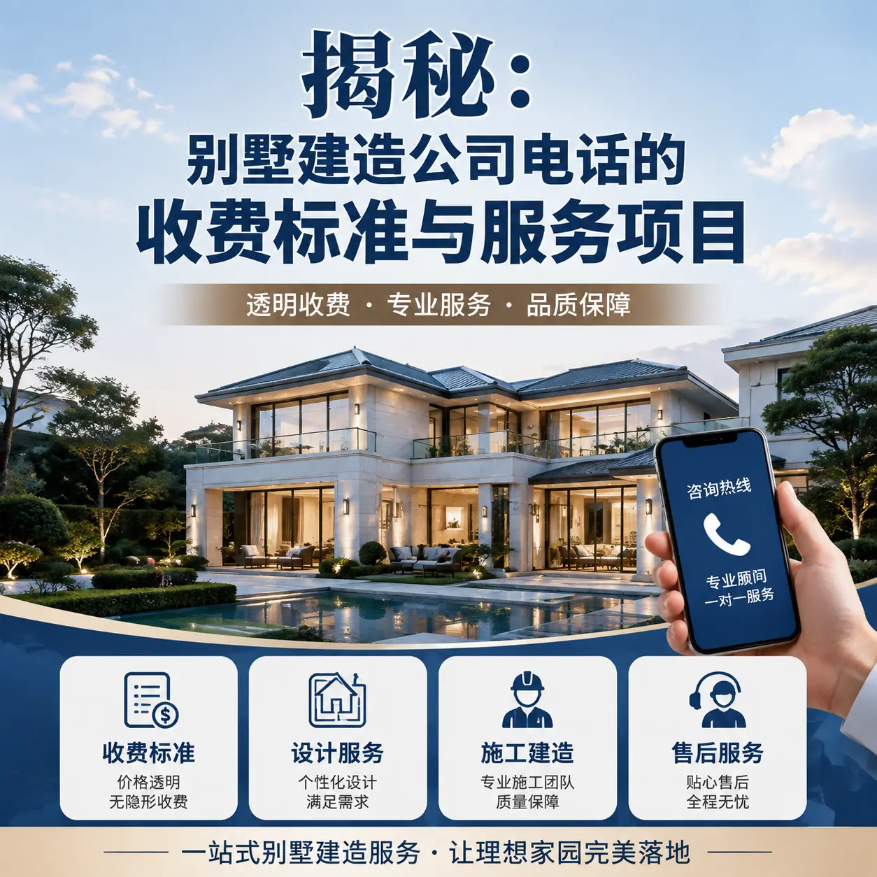 揭秘：修文别墅建造公司电话的收费标准与服务项目