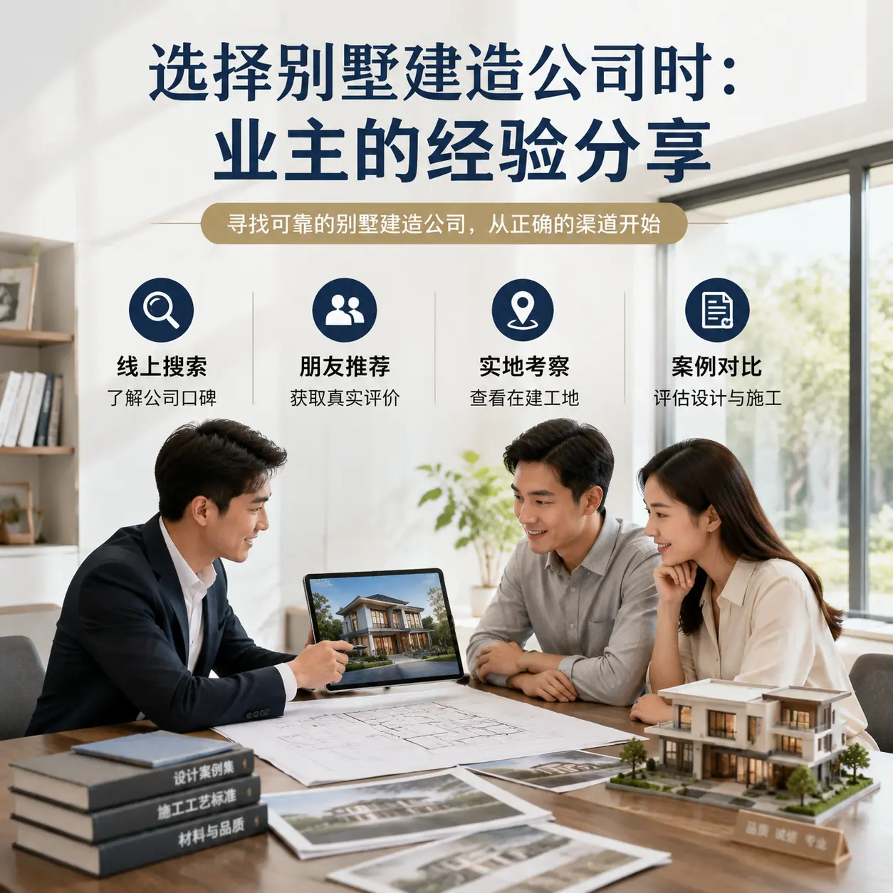 选择别墅建造公司时： 修文 业主的经验分享