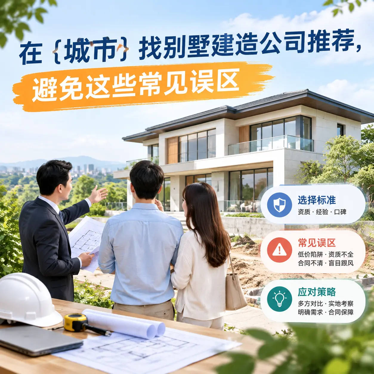 在 修文 找别墅建造公司推荐，避免这些常见误区