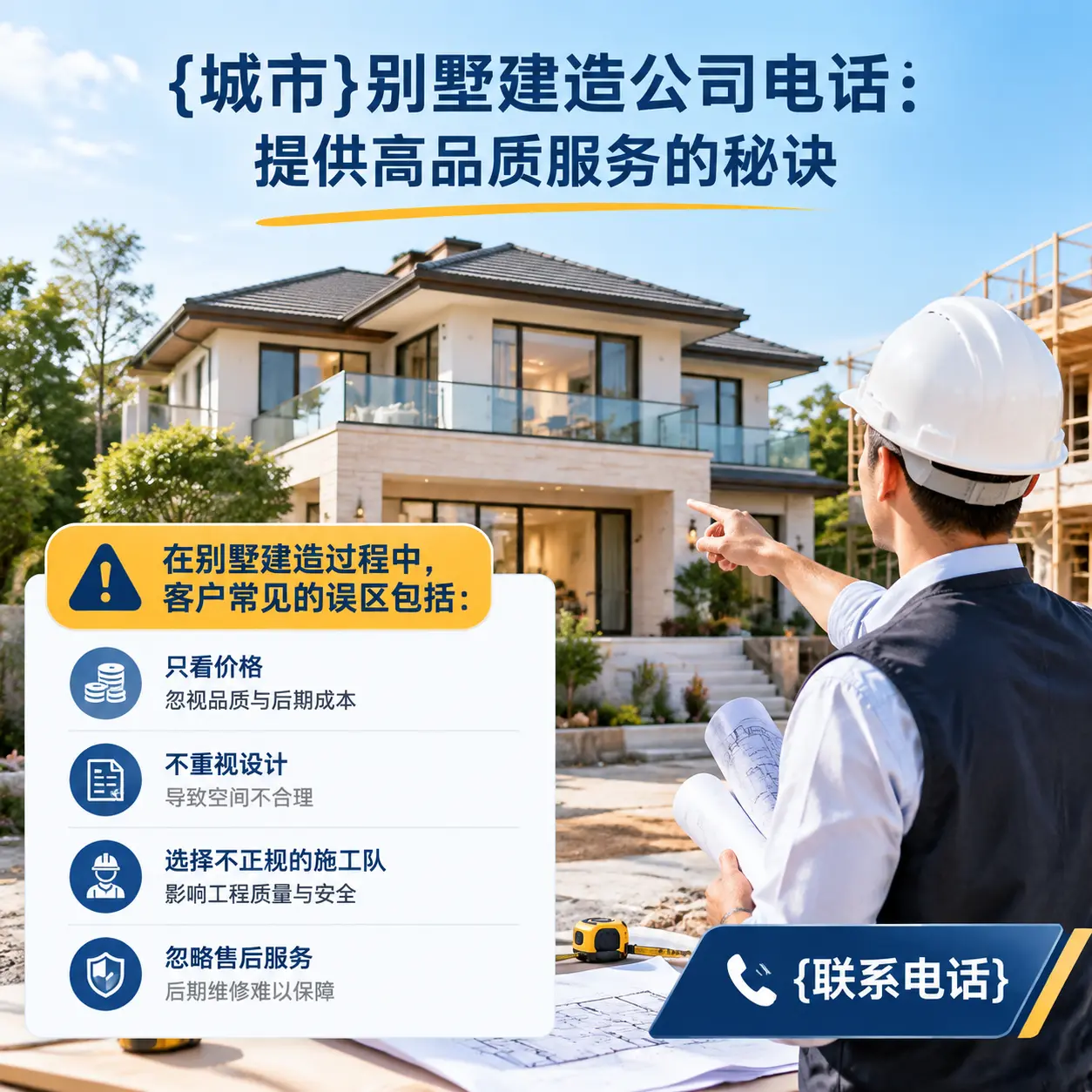 修文别墅建造公司电话：提供高品质服务的秘诀