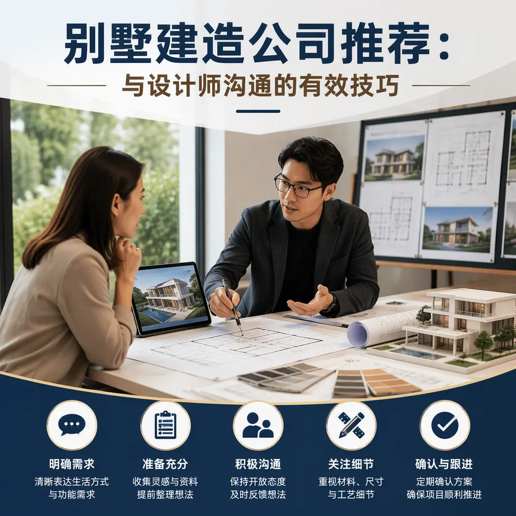 别墅建造公司推荐：与设计师沟通的有效技巧在 修文