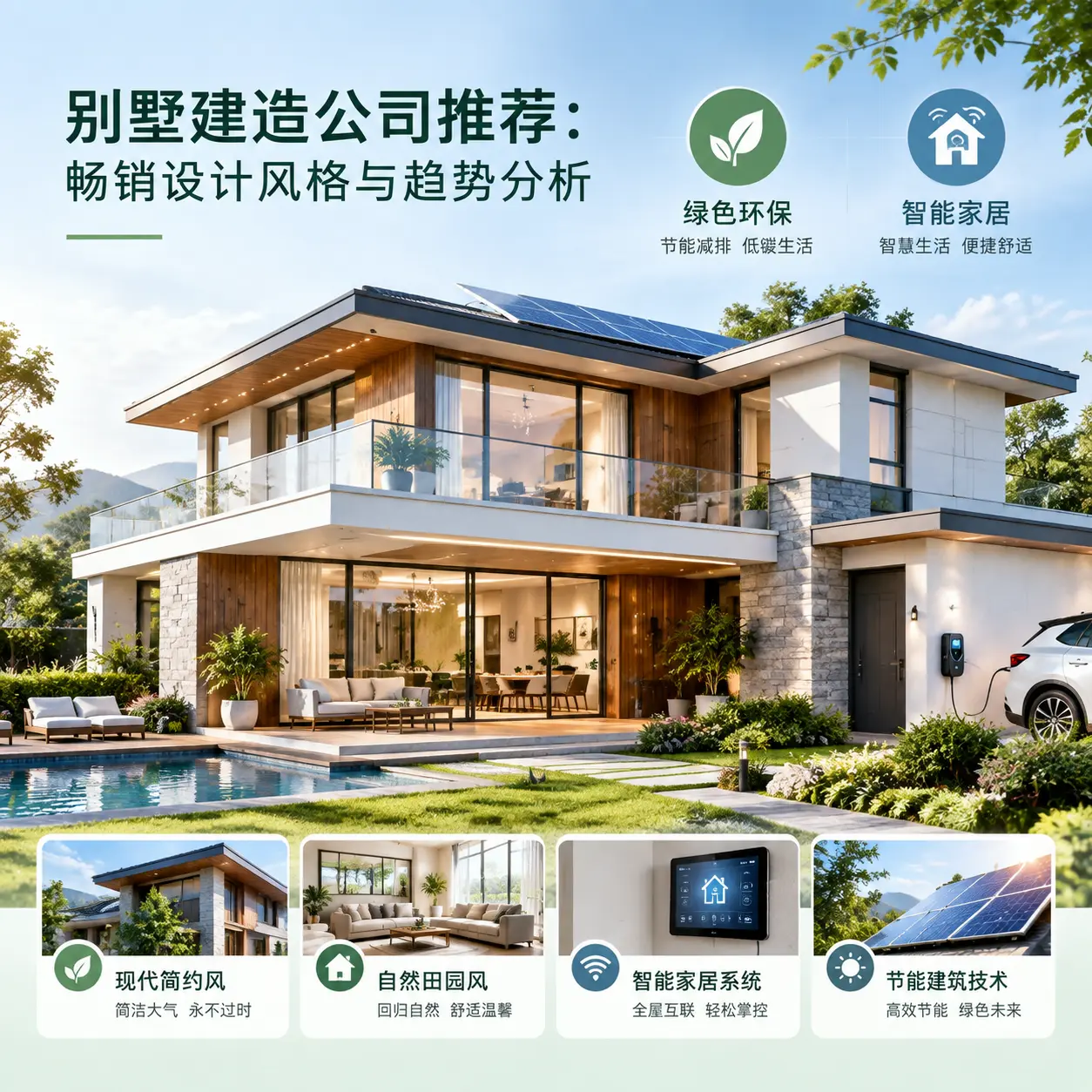 别墅建造公司推荐： 修文 畅销设计风格与趋势分析