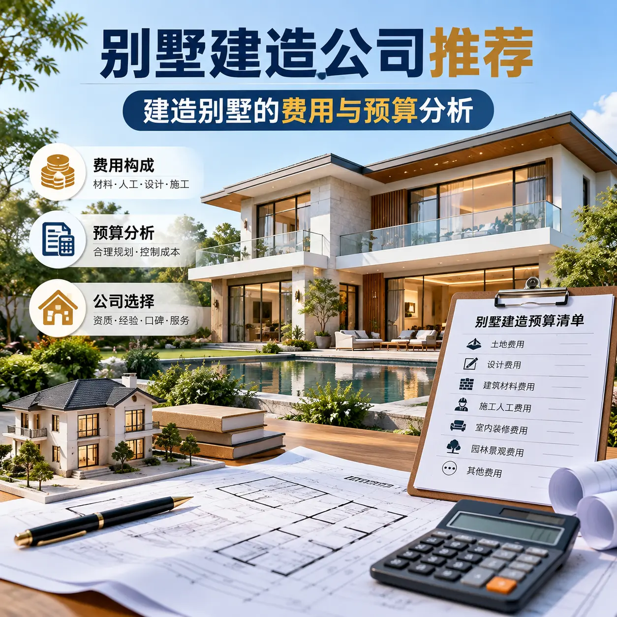 别墅建造公司推荐： 修文 建造别墅的费用与预算分析