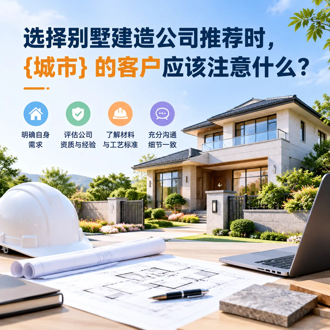 选择别墅建造公司推荐时，修文 的客户应该注意什么？