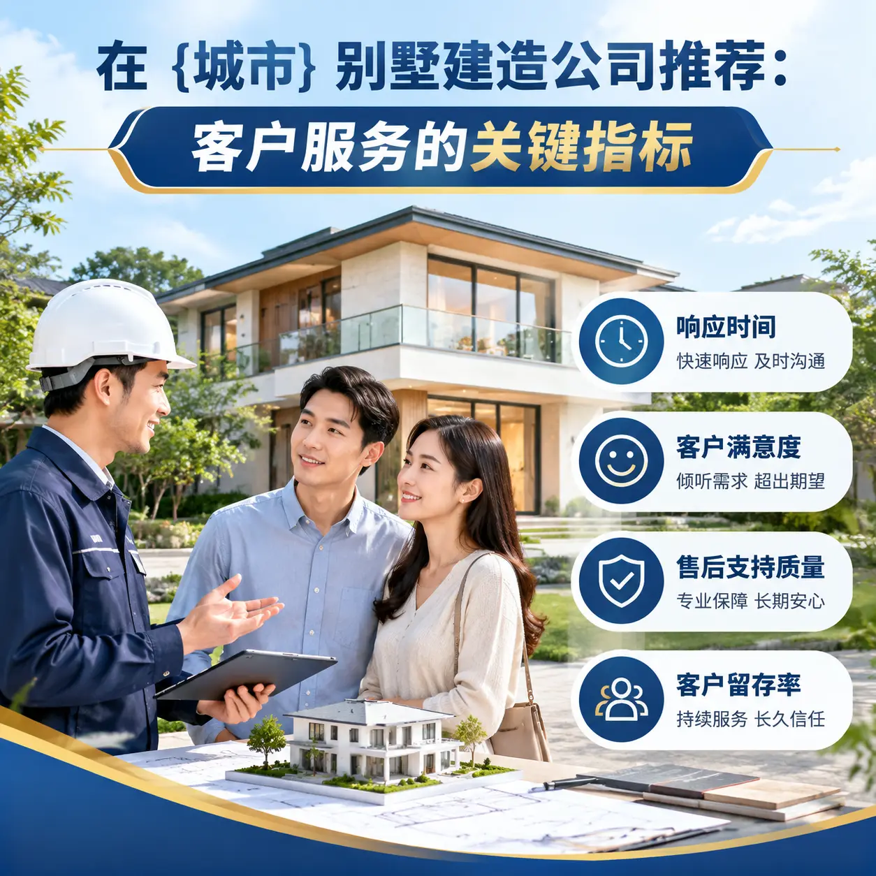 在 修文 别墅建造公司推荐：客户服务的关键指标