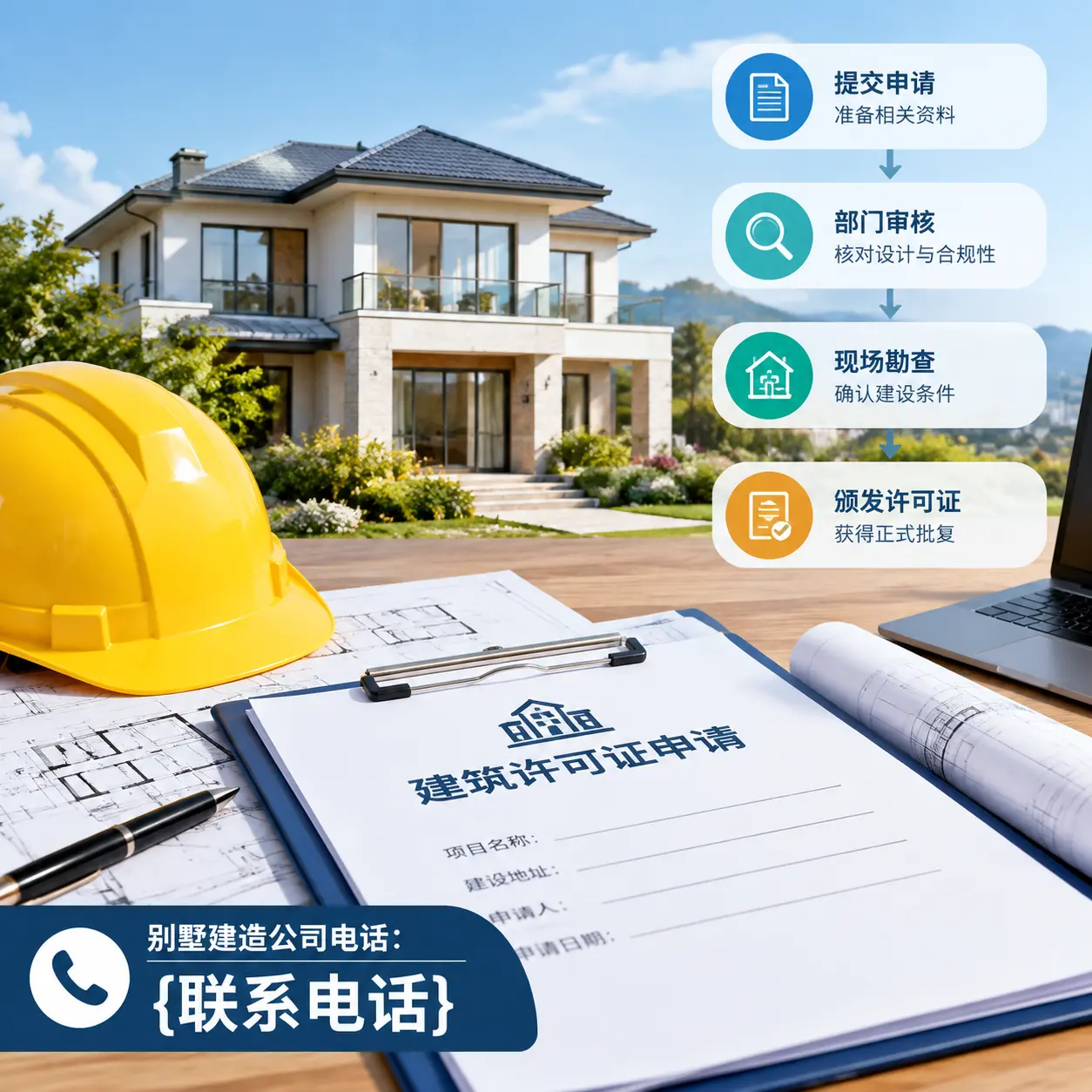 别墅建造公司电话:在修文建造前的准备工作