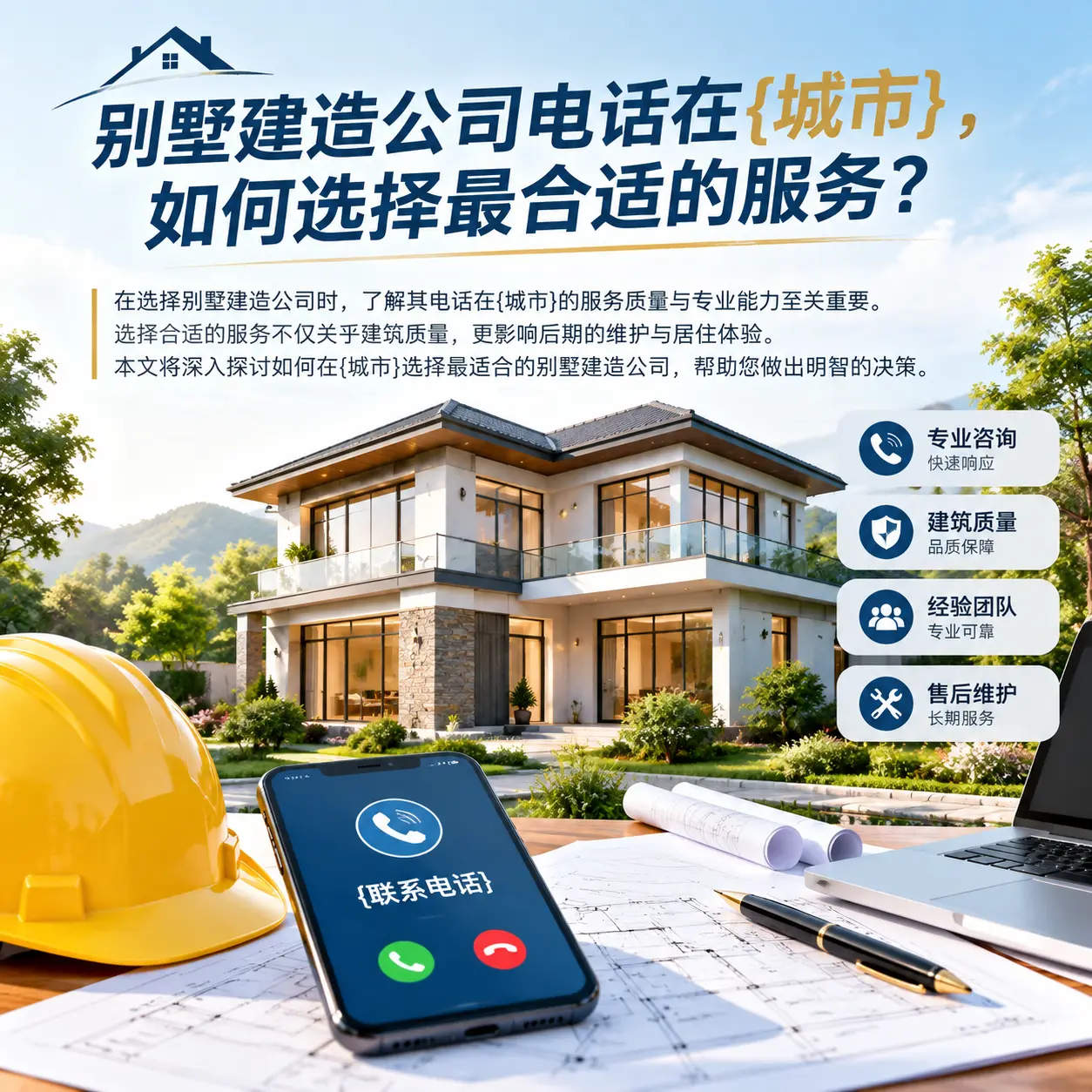 别墅建造公司电话在修文，如何选择最合适的服务？