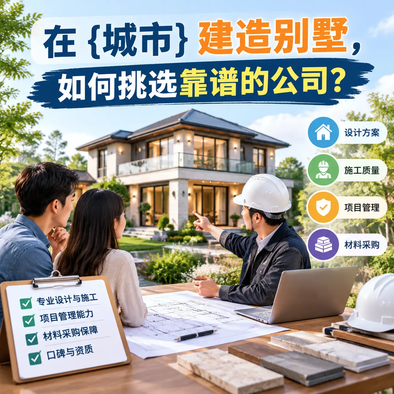 在 修文 建造别墅，如何挑选靠谱的公司？