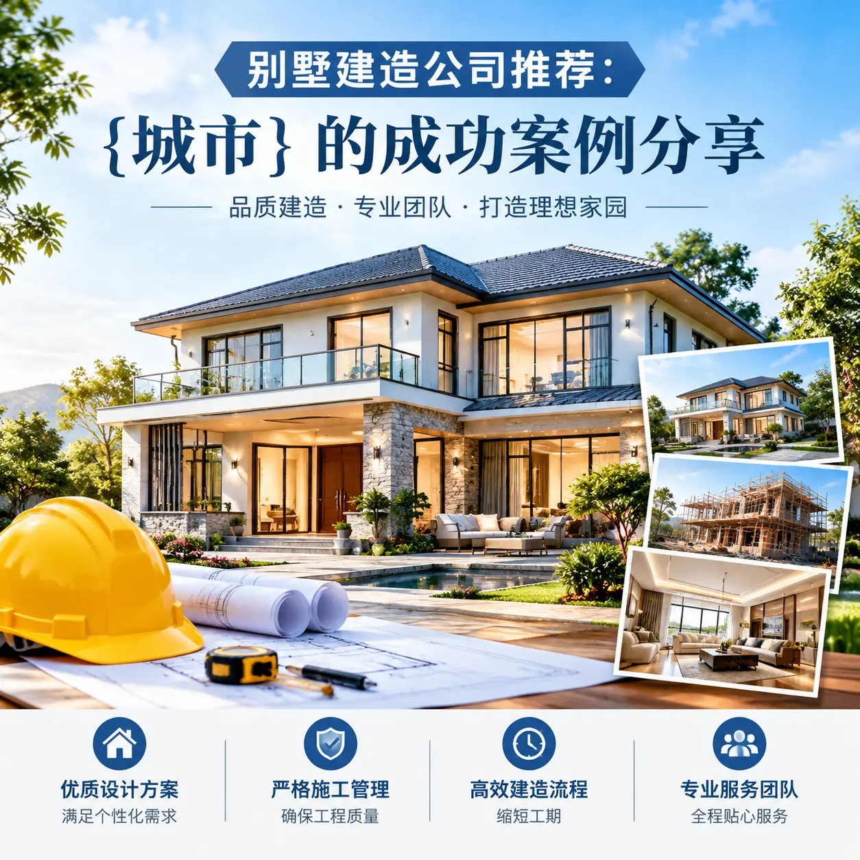 别墅建造公司推荐： 修文 的成功案例分享