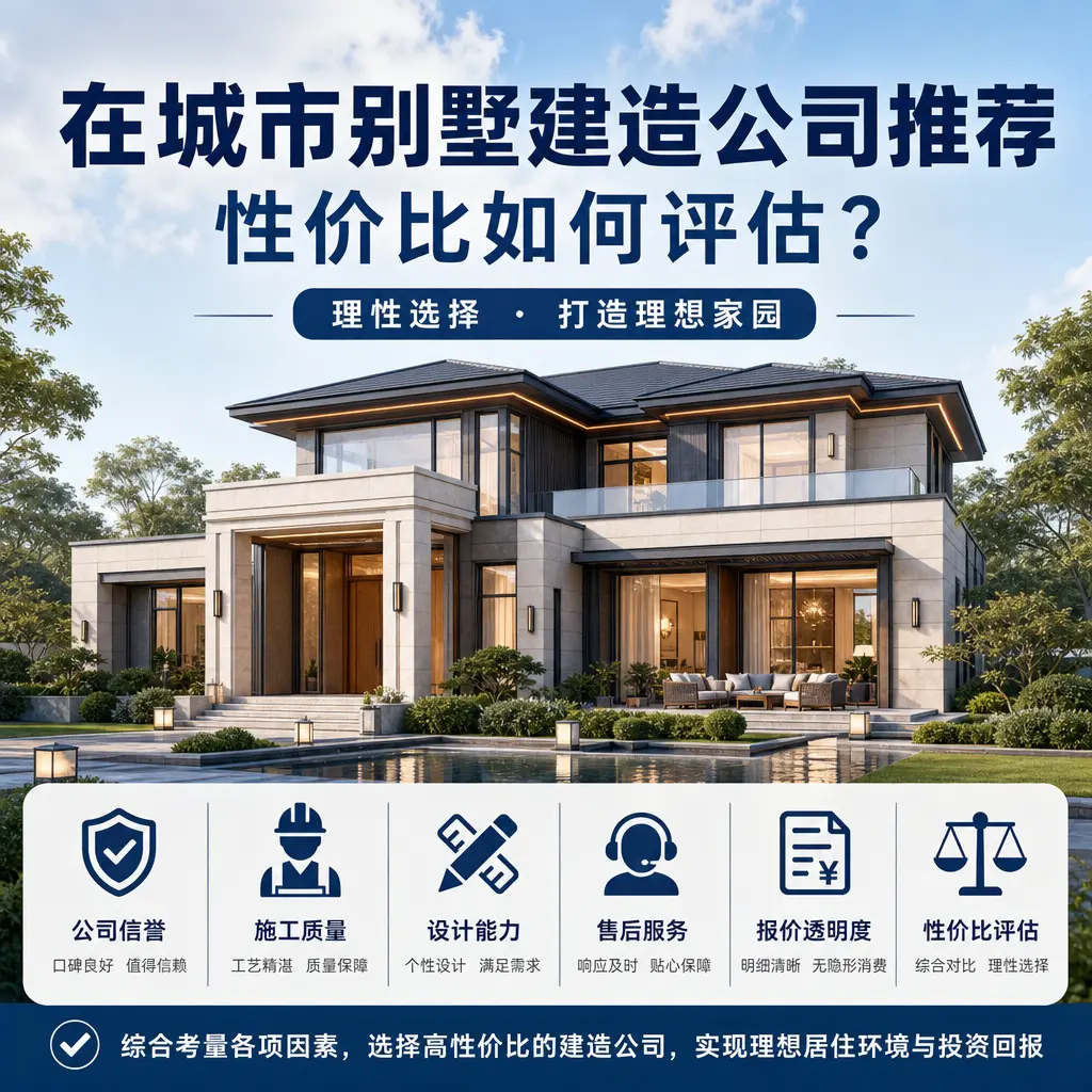 在 修文 别墅建造公司推荐，性价比如何评估？