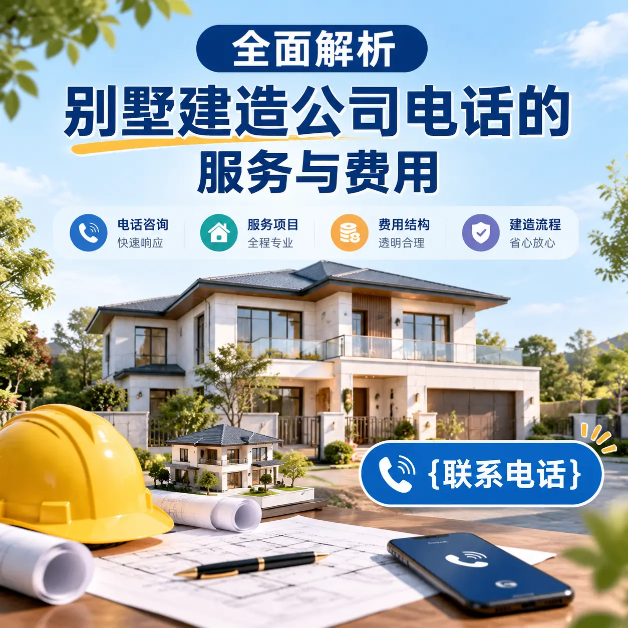 全面解析修文别墅建造公司电话的服务与费用